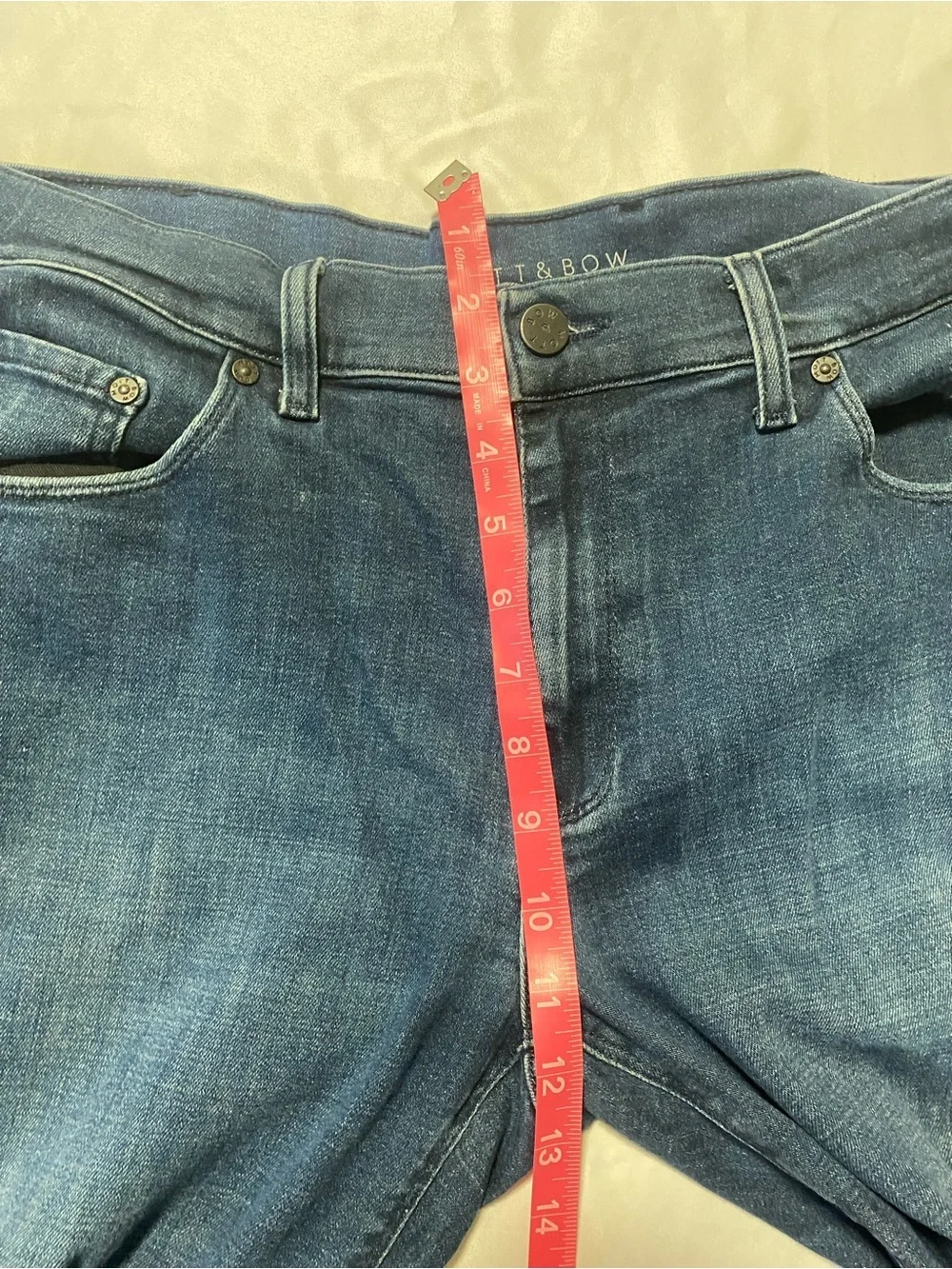 Mott & Bow Men's Straight Jeans in Deep Indigo
